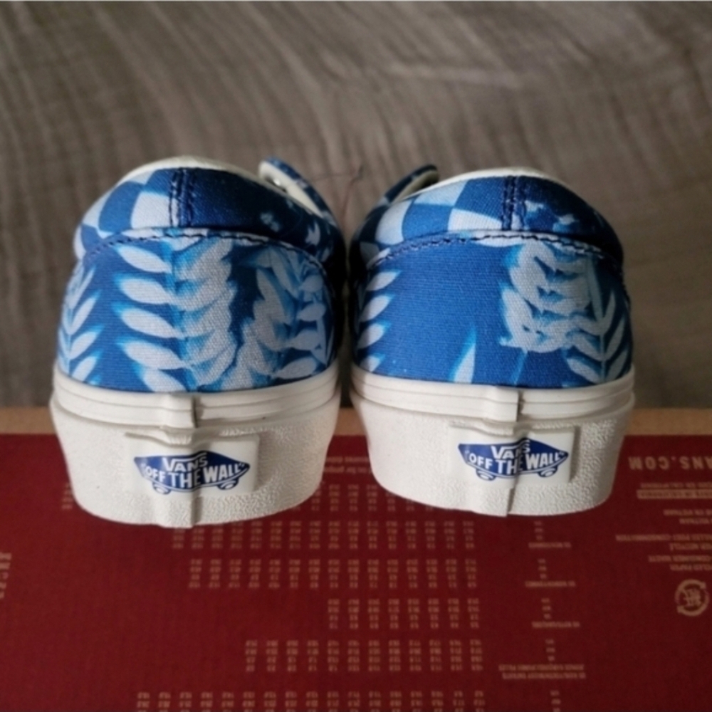 Vans Era Solar Floral Women 5 White and Blue VNOA4U39WV8 032026 - Picture 6 of 7